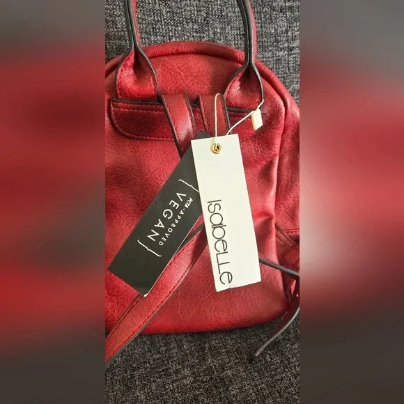 Quilted Zipper Small Backpack - Picture 4 of 8